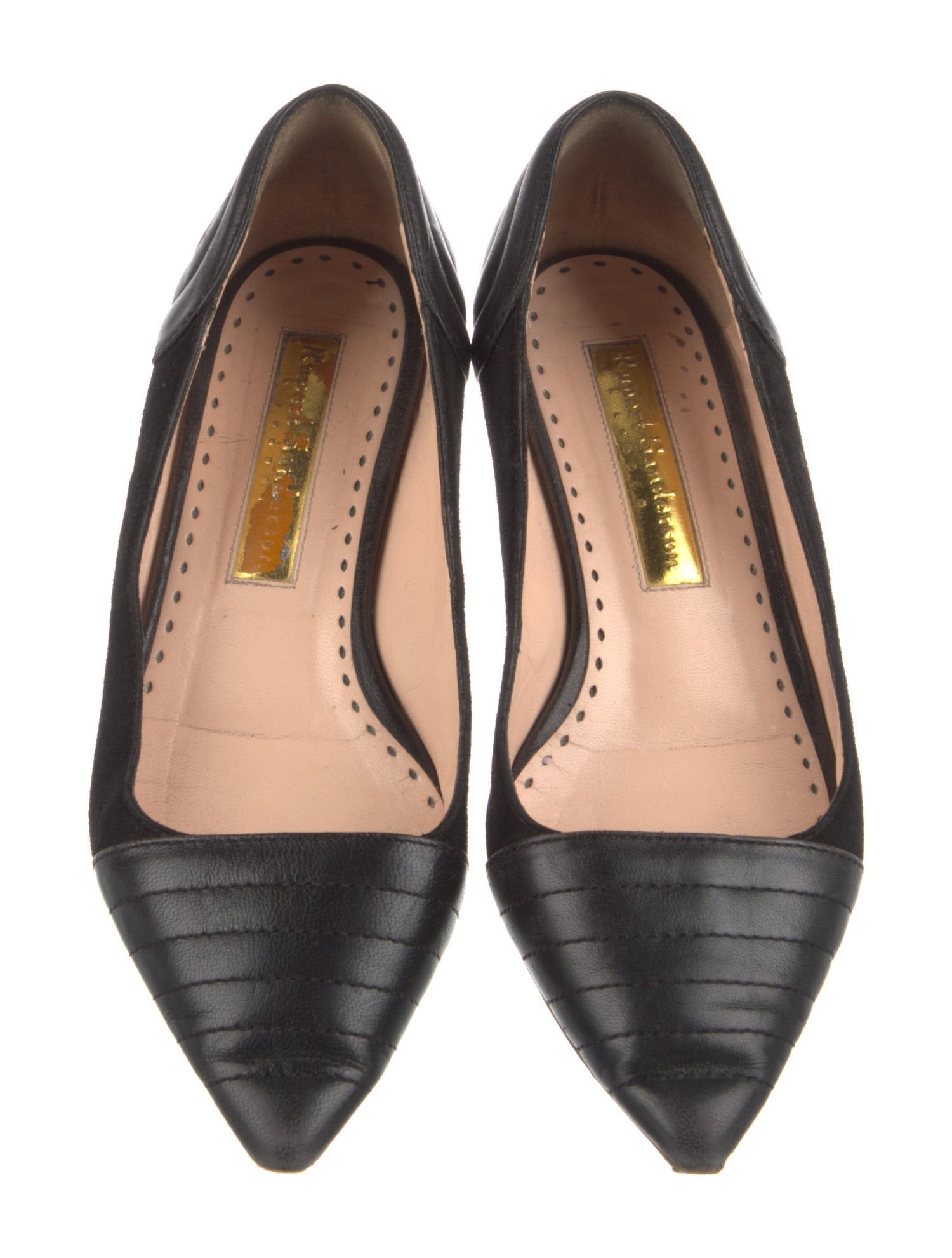 Rupert Sanderson Leather Flats